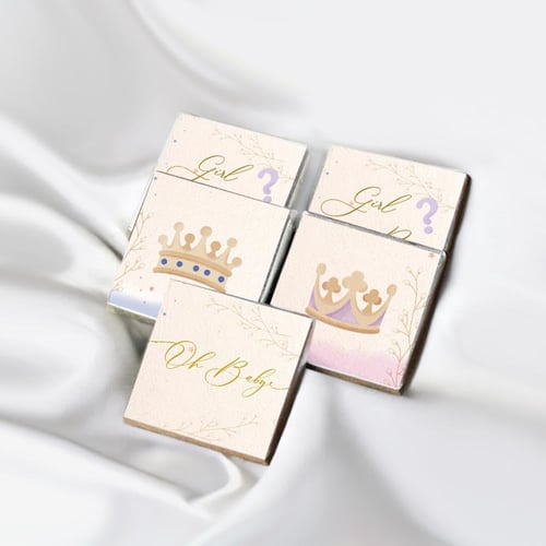 ثيم كشف الجنين البيج ، مطبوع جاهز للتوصيل