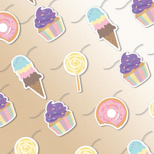 ثيم الحلويات - ملفات رقمية جاهزة للتنزيل