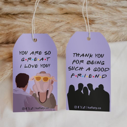 ثيم فريندز ، مطبوع جاهز للتوصيل