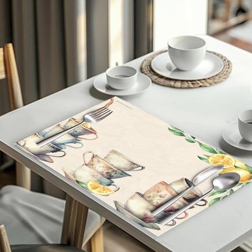 ثيم الشاي - ثيمات مطبوعة جاهزة للتوصيل