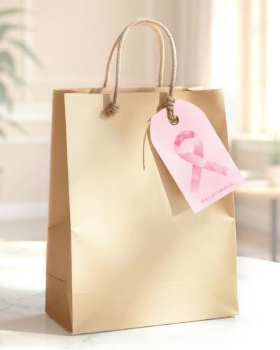 كروت تعليق الشهر الوردي - 30 حبة