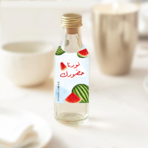 تعليقة مياه ثيم الصيف البطيخ - 24 حبة