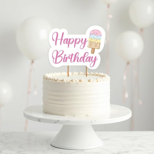 ثيم آيس كريم ، مطبوع جاهز للتوصيل