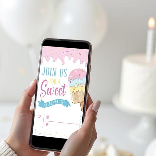 ثيم آيس كريم ، مطبوع جاهز للتوصيل