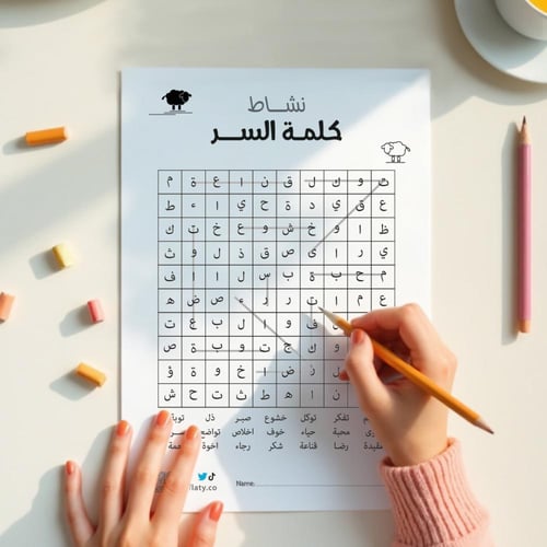 أنشطة ثيم العيد أبيض وأسود ، مطبوع جاهز للتوصيل