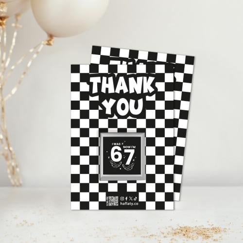 توزيعات ثيم 6 7، مطبوع جاهز للتوصيل