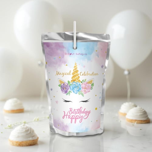 ثيم اليونيكورن ، مطبوع جاهز للتوصيل