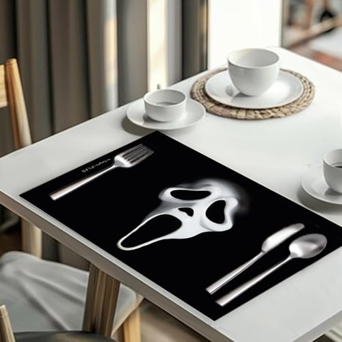 ثيم الهالوين سكريم ، مطبوع جاهز للتوصيل