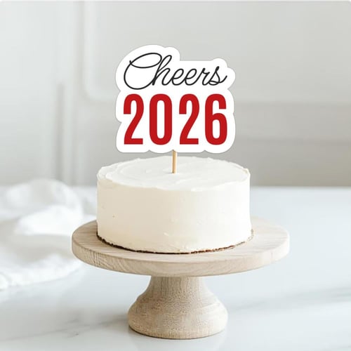 ثيم رأس السنة الأحمر ، مطبوع جاهز للتوصيل