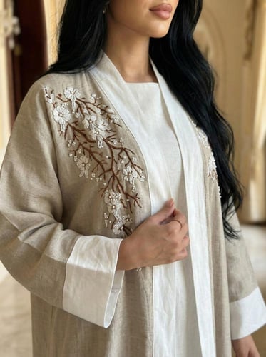 عباية بيج نطرز