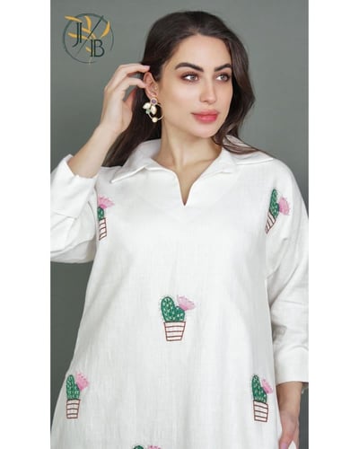 ثوب تطريز صبار