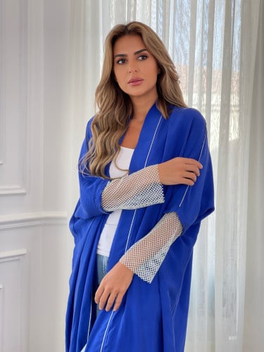 عباية بشبك في الكم