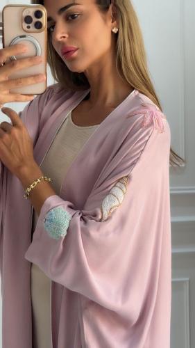 عباية الصدف بينك