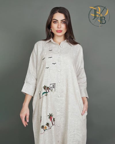 ثوب تطريز ثرات سعودي