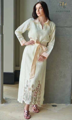 فستان العيد بورود - وردي