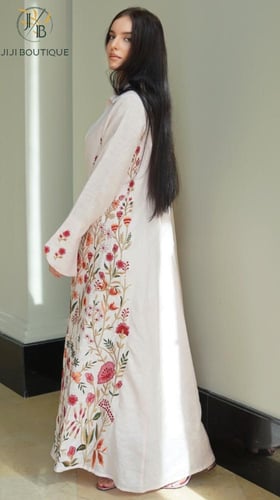 فستان ياسمين الدخيل - وردي