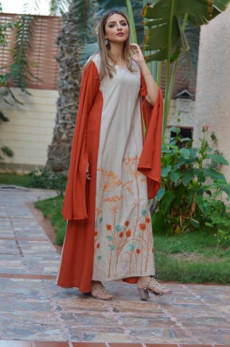 ثوب لينن خفيف