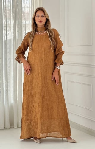 فستان برقبة لولو