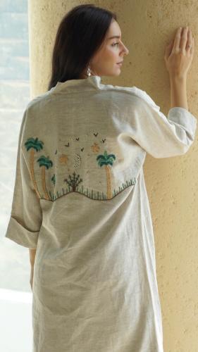 ثوب تطريز ظهر