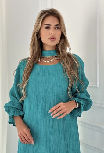 فستان برقبة لولو