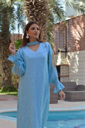 فستان باولو سماوي