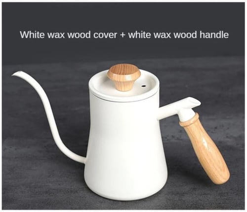 إبريق تقطير بمقبض خشبي