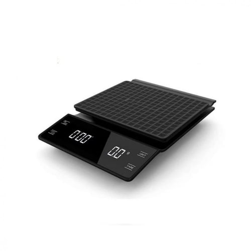 ميزان رقمي LED مع مؤقت باللمس