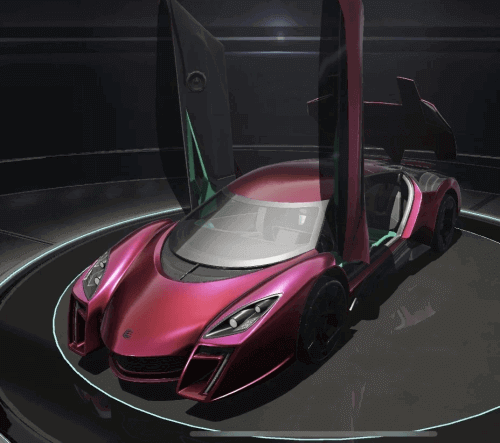 سيارة الشبح زهري