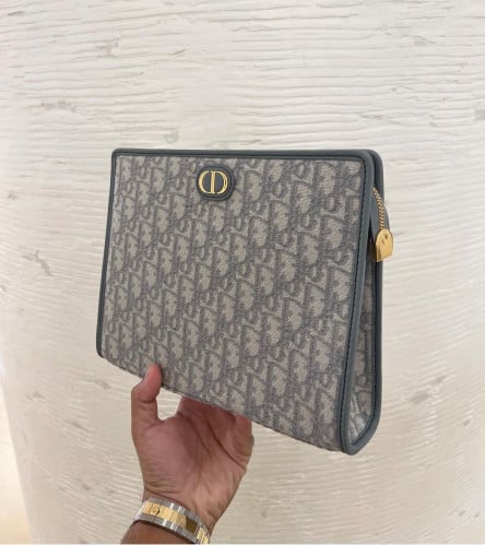 Dior Pouch رمادي