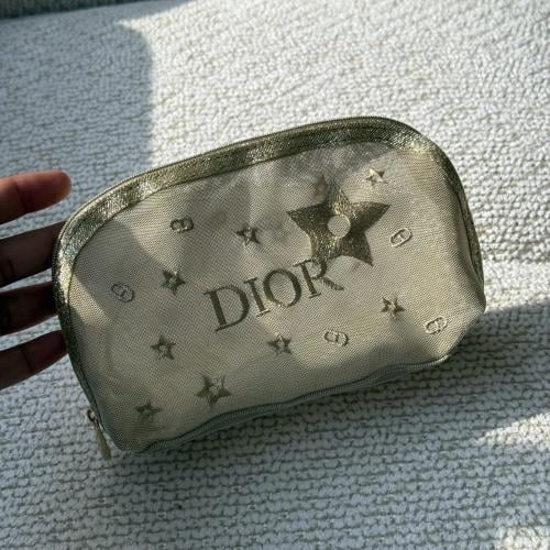 Dior makeup bag