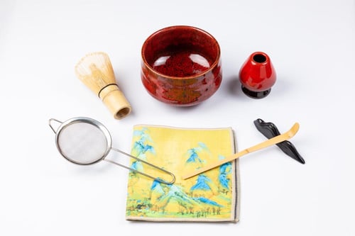 مجموعة أدوات الماتشا الكاملة