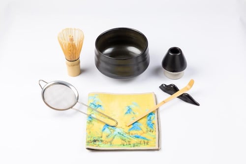 مجموعة أدوات الماتشا الكاملة