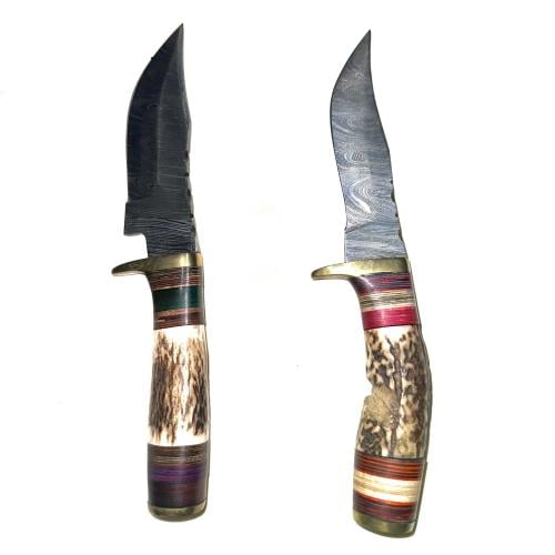 سكين مقبض قرن غزال