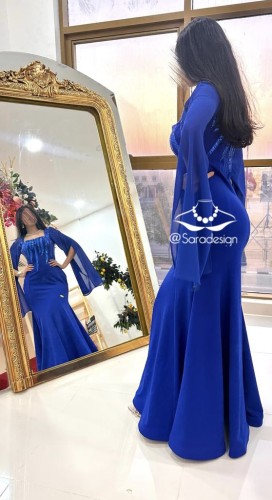 Blue dress