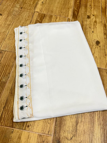 National Day headscarf (white)