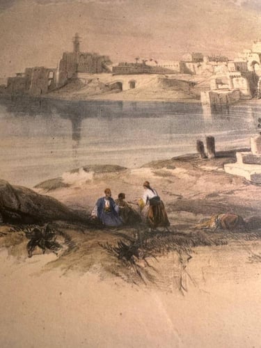 مدينة مطله على نهر