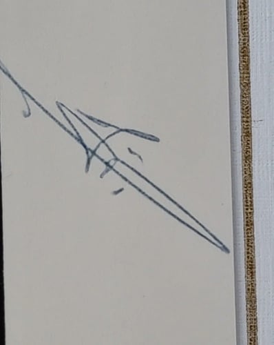 توقيع الملك فهد رحمة الله عليه