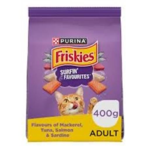 طعام قطط بالغة بطعم السلمون والسردين