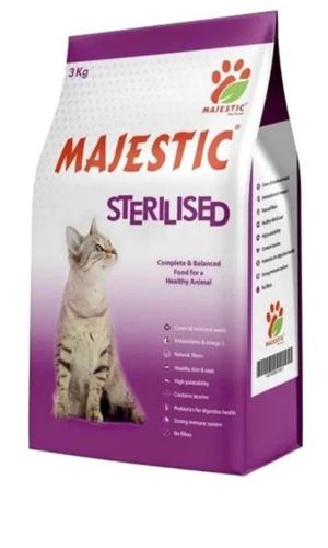 ماجيستيك أكل جاف للقطط المعقمة