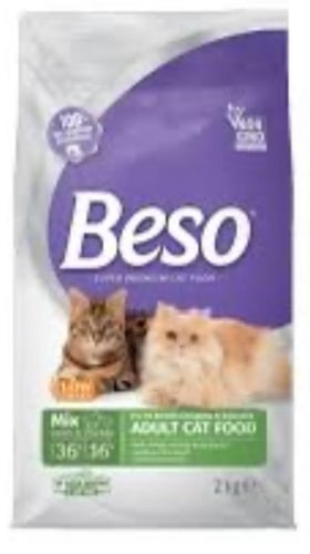 بيسو طعام جاف للقطط