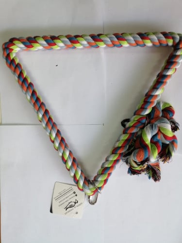 لعبة ببغاوات مثلث حبل كبير