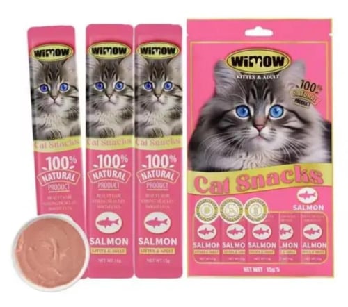 ويمو مكافأة للقطط البالغة والصغيرة 5 أظرف - نكهات...