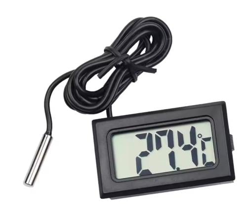 مقياس حرارة الكتروني مع سلك حساس