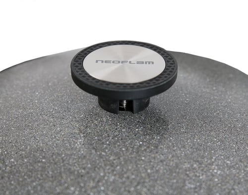 قدر جرانيت اكسترما رمادي 26 سم