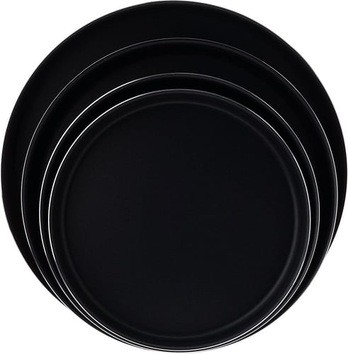 طقم صواني فرن دائرية تيفال مقاس 28/30/34/38