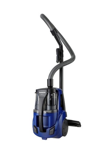 مكنسة كهربائية بحاوية من باناسونيك أزرق / أسود MC-...