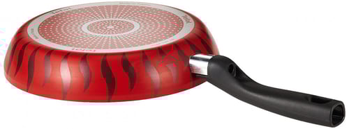 مقلاة تيفال تيمبو من الألومنيوم أحمر/أسود 24سم C30...