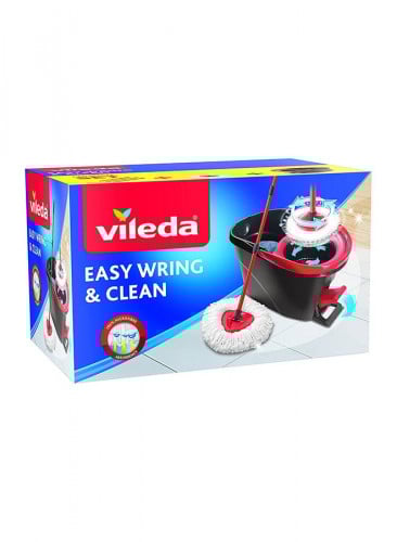عربية نظافة VILEDA دوارة سهلة التنظيف فيليدا أسود/...