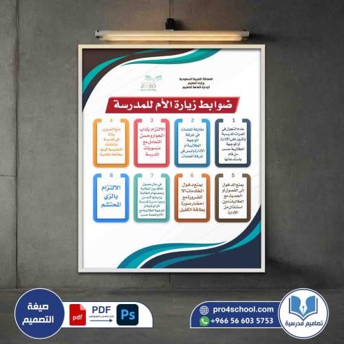 ضوابط زيارة الأم للمدرسة