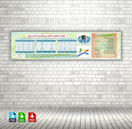 تصميم خطة النظام الفصلي
